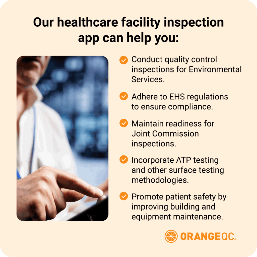 Comply with EHS regulations, Joint Commission requirements, and more.