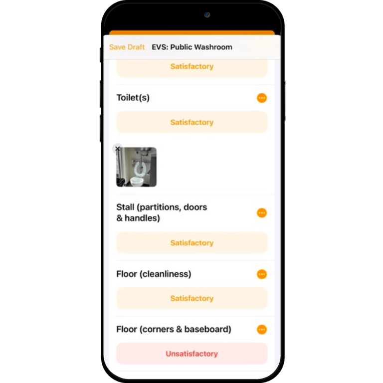 Adhere to health and safety standards with customizable checklists.