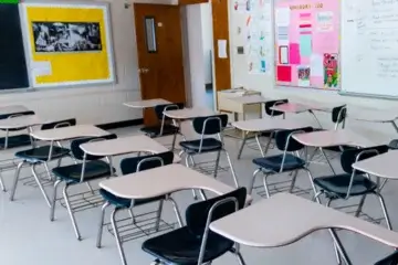 A photo of a well-maintained classroom, illustrating classroom quality control.